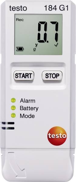Testo 184 G1 - Záznamník teploty, vlhkosti a otřes 44 x 12 x 97 mm